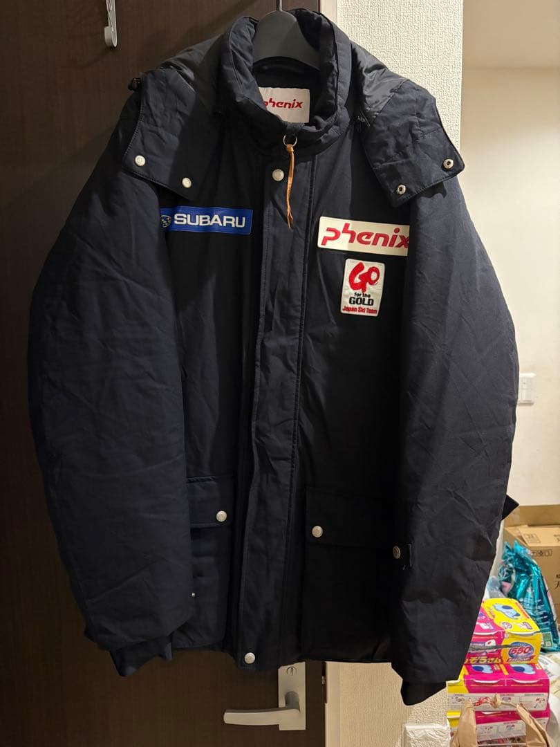 【美品】PHENIX フェニックス 2007 JAPANチーム ダウンジャケット