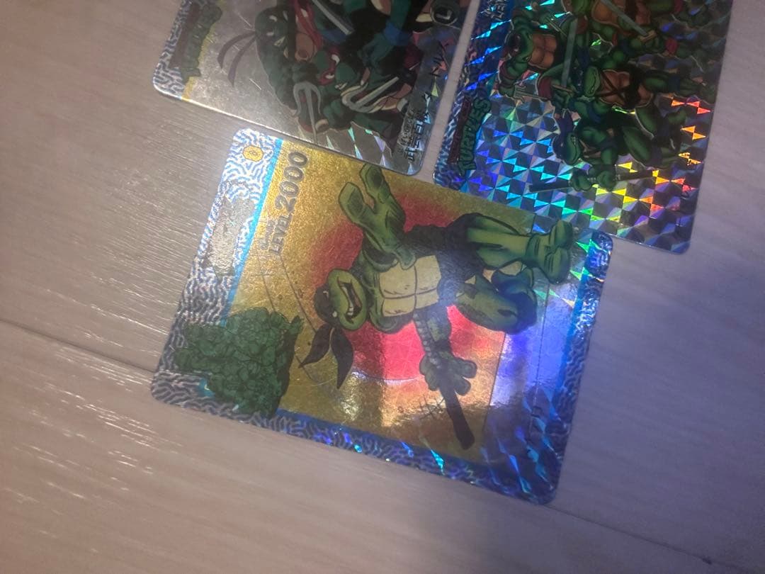 ミュータントタートルズ　カードダス　タカラ