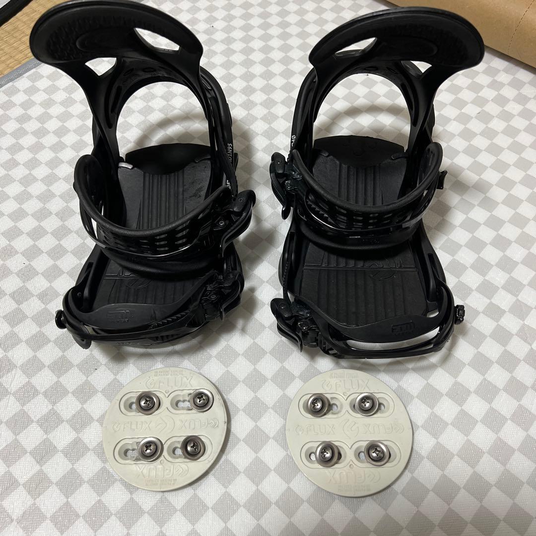FLUX TT スノーボードビンディング 黒/グレー