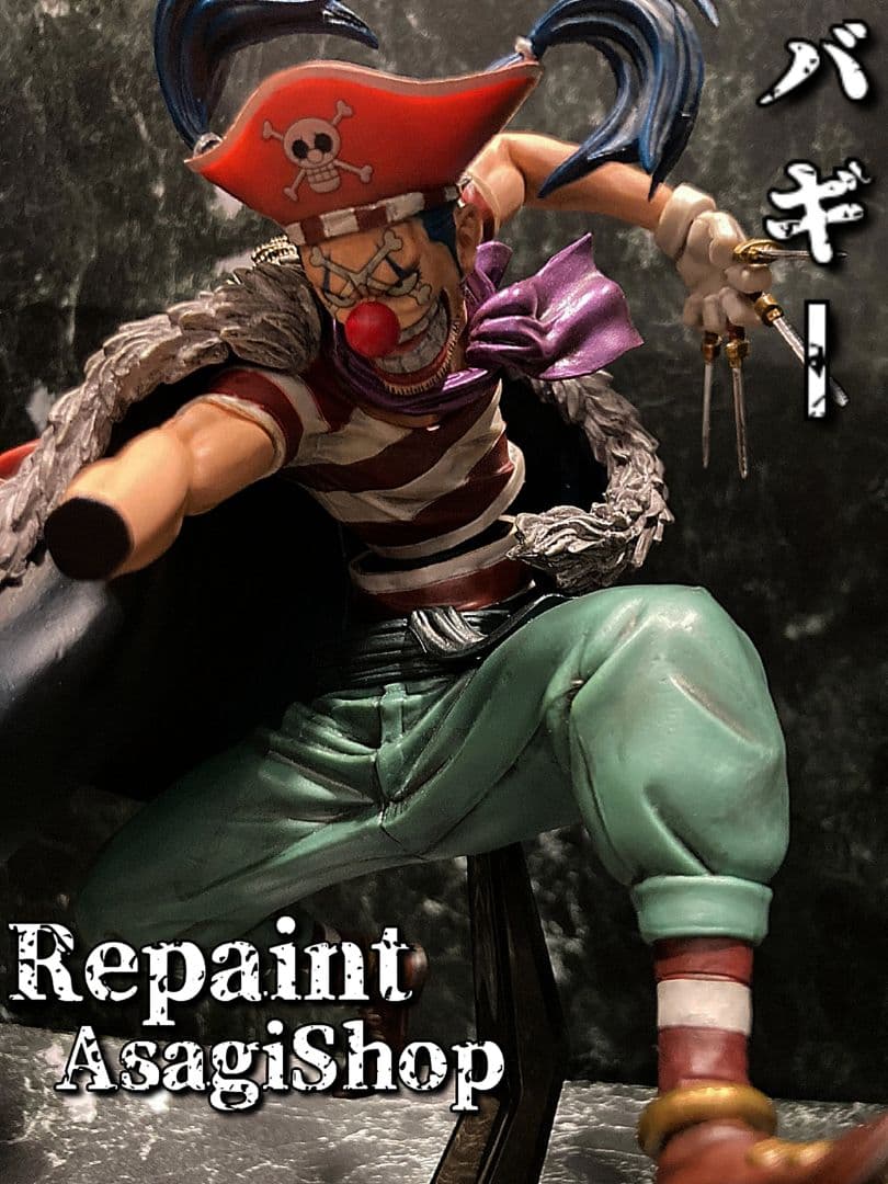 造形王頂上決戦 バギー フィギュア リペイント ブランド : バンダイ