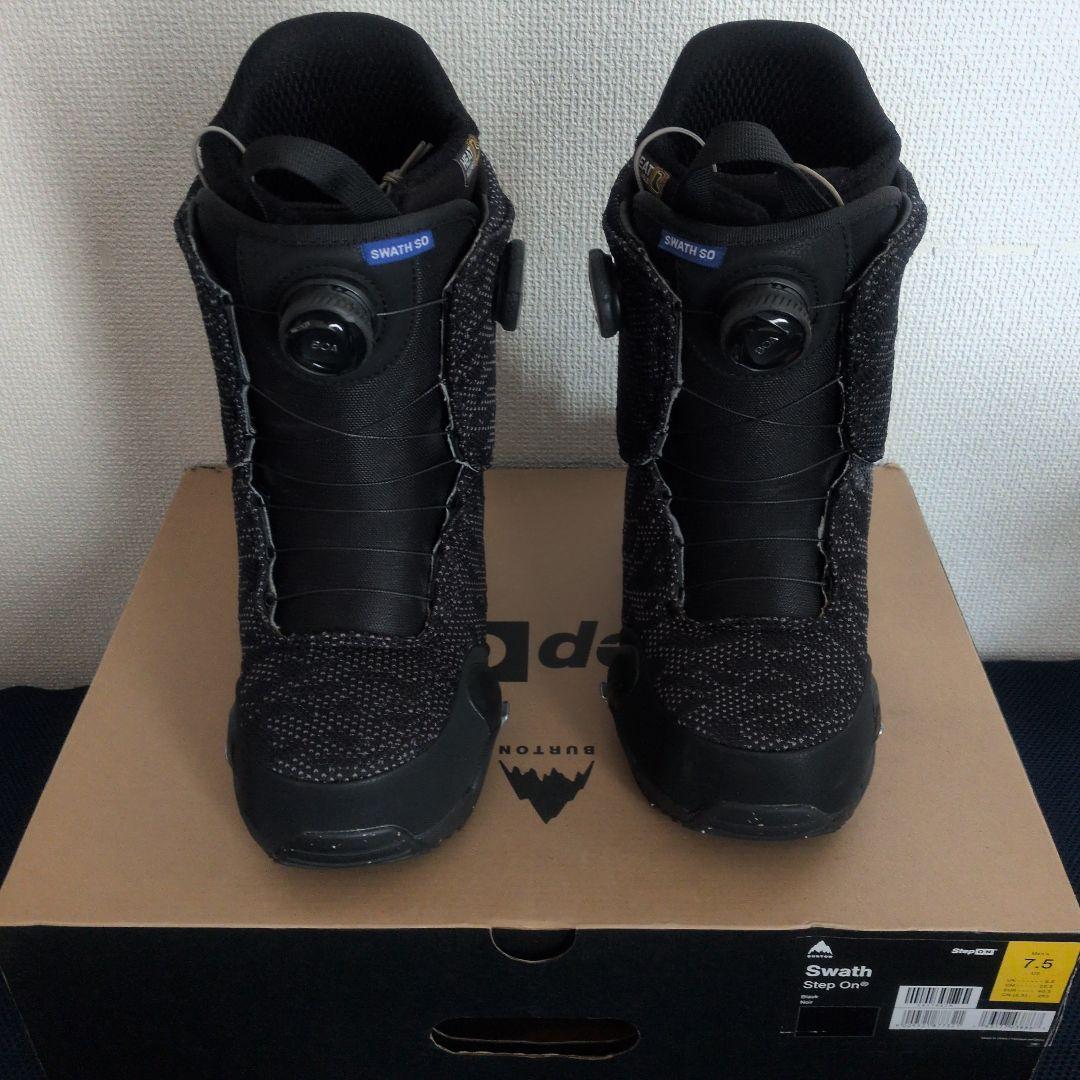 スノーボード Burton Swath Step on 25.5 Black US7.5