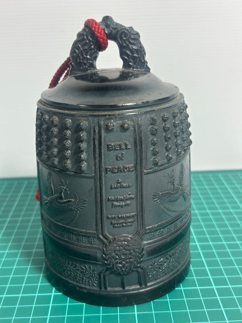 銅製 平和の鐘 置物 仏教美術 古美術 骨董 仏具 BELL OF PEACE