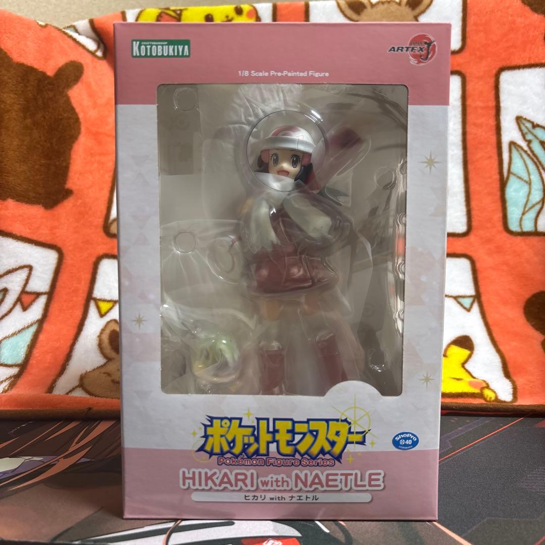 ポケットモンスター　HIKARI with NAETLE 1/8フィギュア