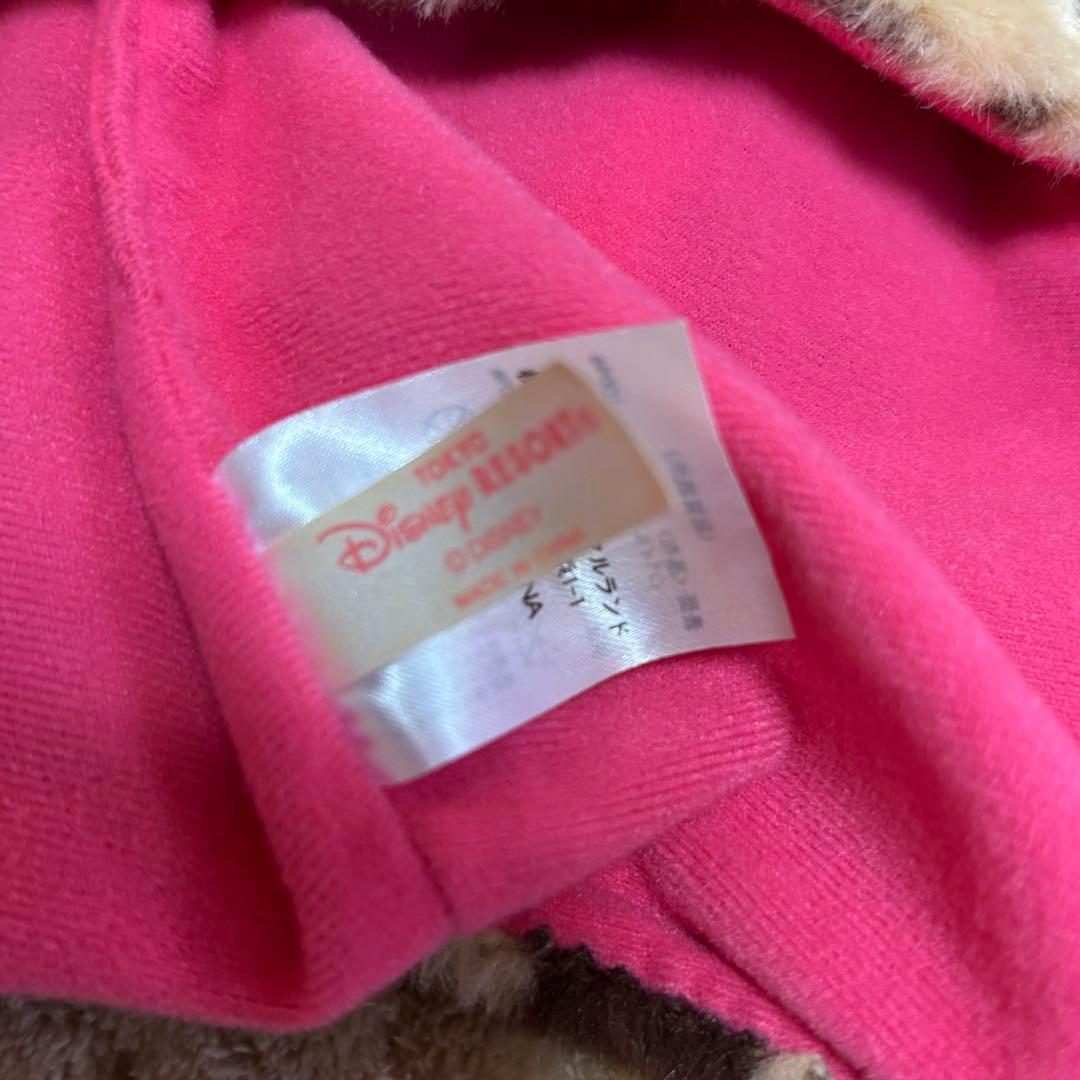 ミニーヒョウ柄マフラーキャップ