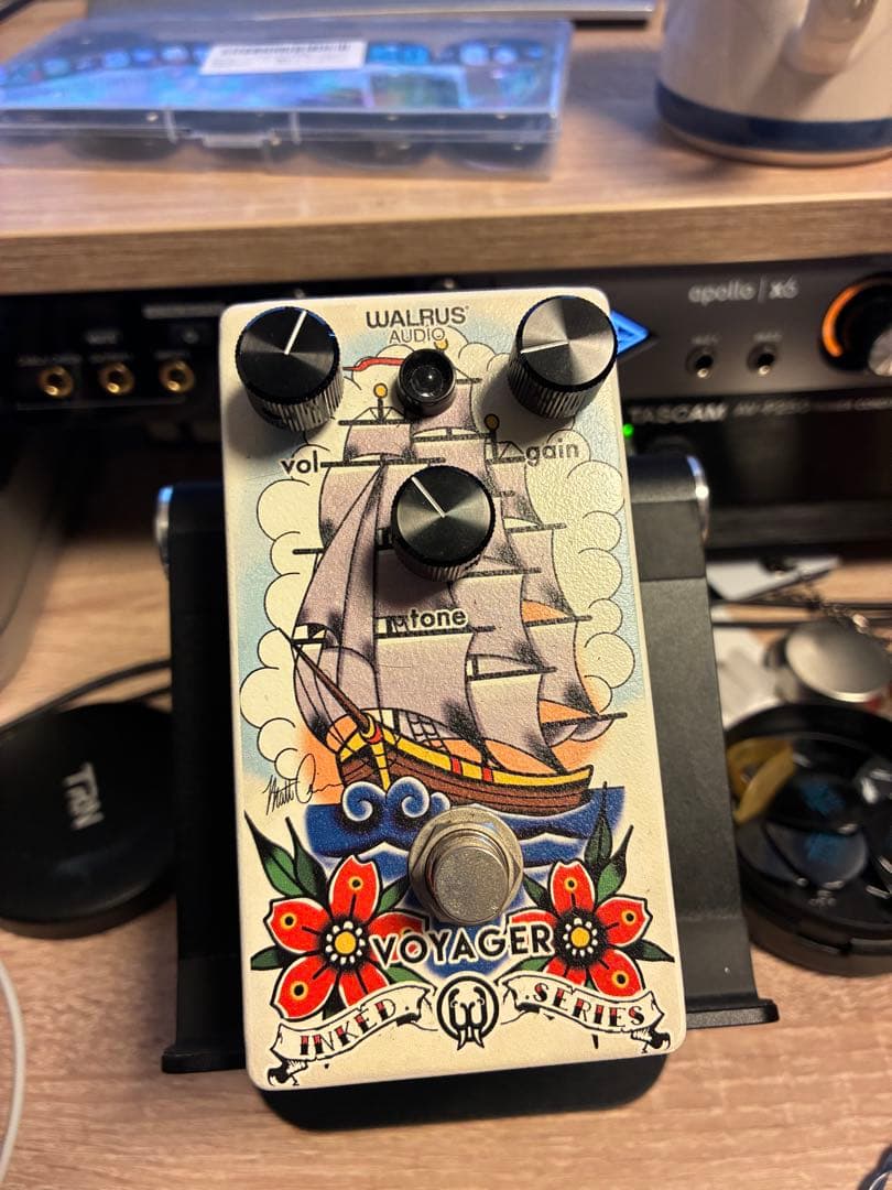 ギター WALRUS AUDIO VOYAGER INKED
