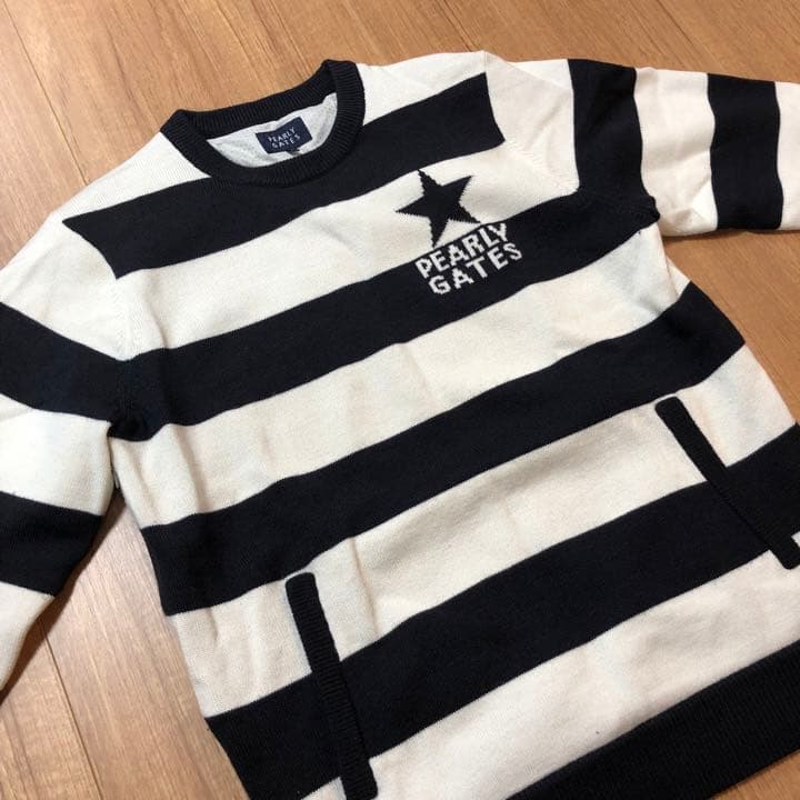 値下げ【サイズ4】PEARLY GATES 防寒ニット