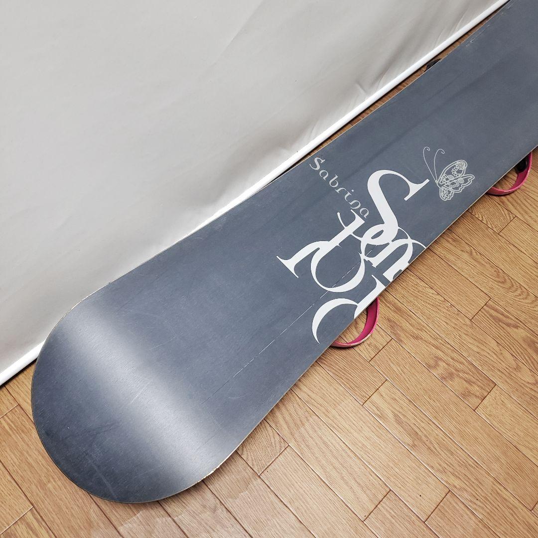 SABRINA FLUX 145cm ラントリ スノーボードセット