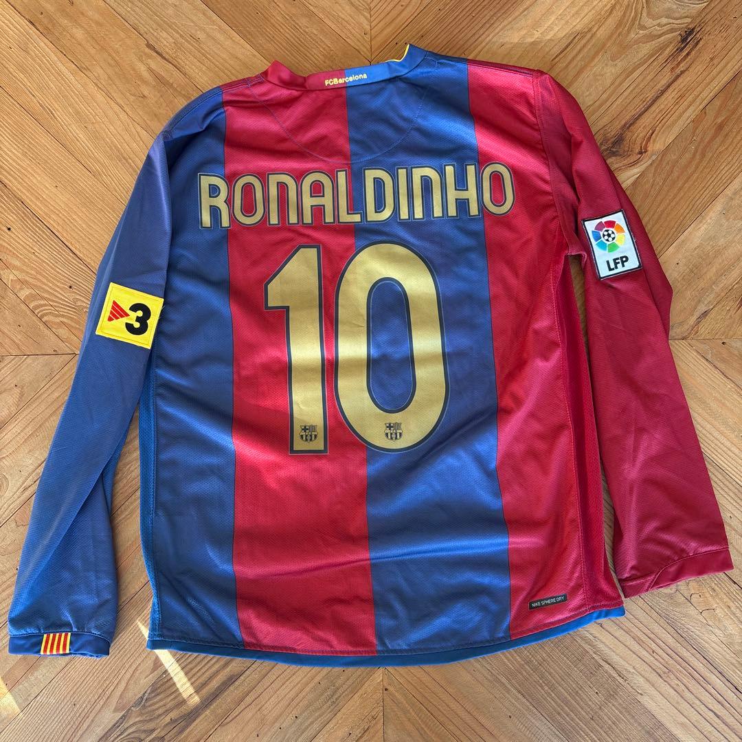 FCバルセロナ ロナウジーニョ ユニフォーム(M)