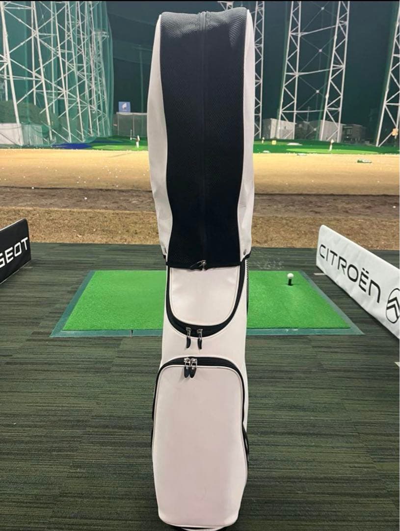 Mizuno ホワイト キャディバッグ
