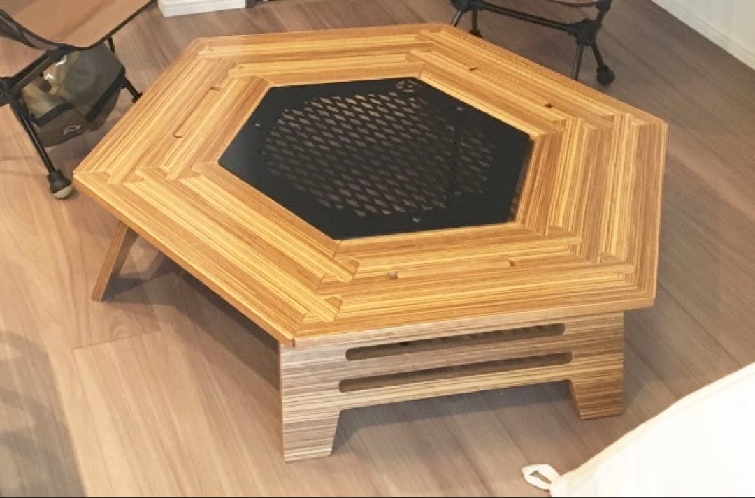 The Arth ザアース しま次郎 ヘキサテーブル 六角テーブル