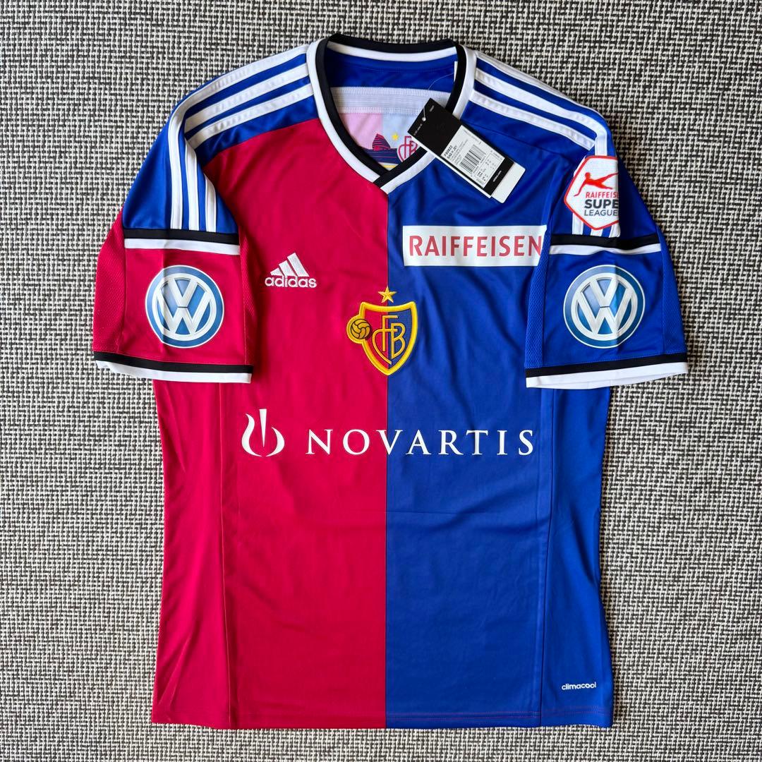 【新品タグ付＆直筆サイン】柿谷曜一朗 ＃１４ FCバーゼル １４／１５（H）
