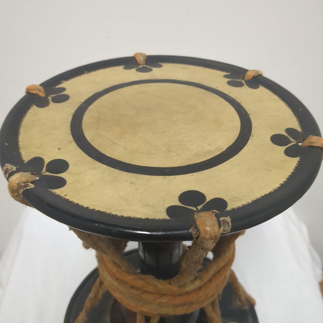 【現状品】小鼓 締太鼓 鼓太鼓 能 歌舞伎 雅楽 和楽器