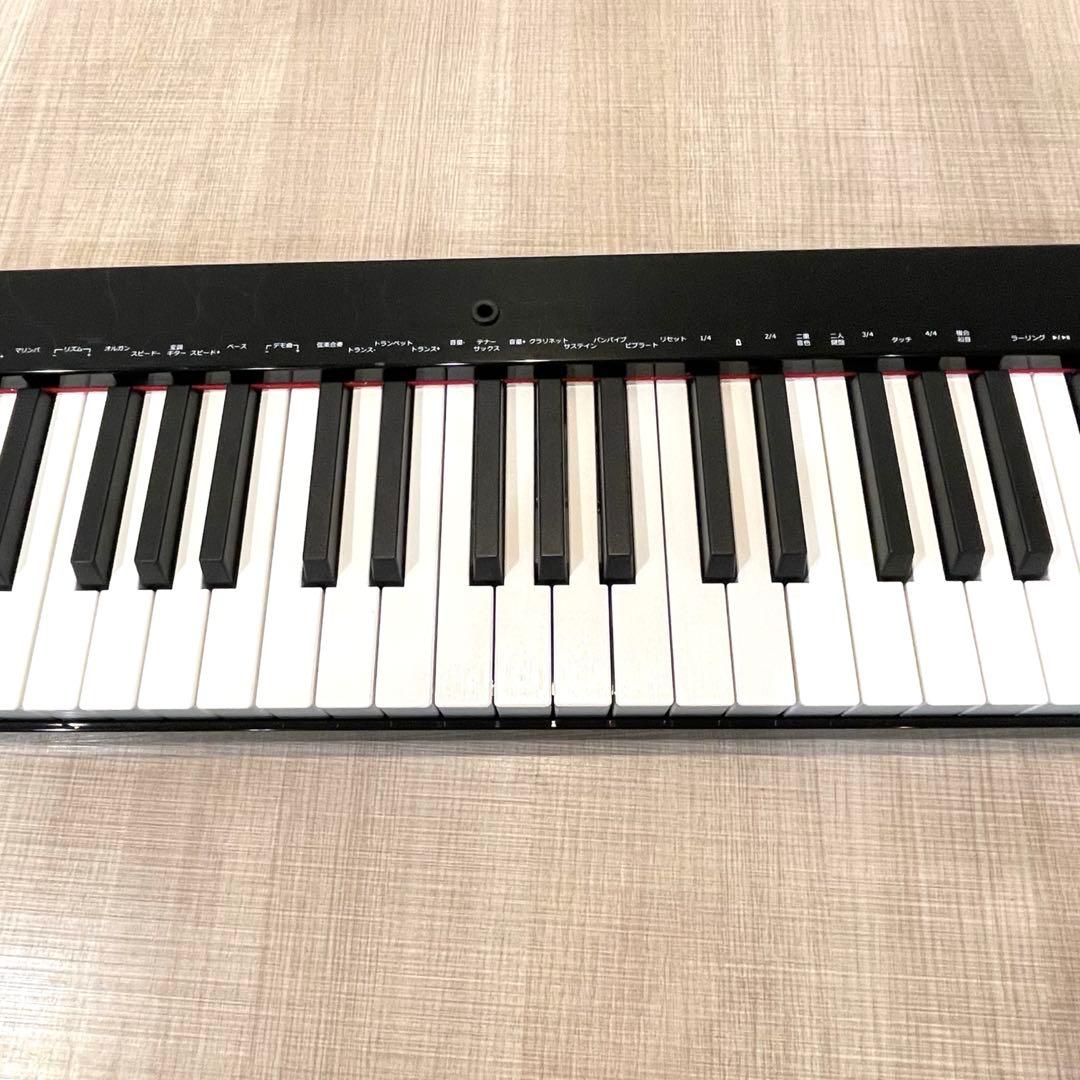 【電子ピアノ】88鍵盤 ペダル・ヘッドホン付 USB ソフトケース付き