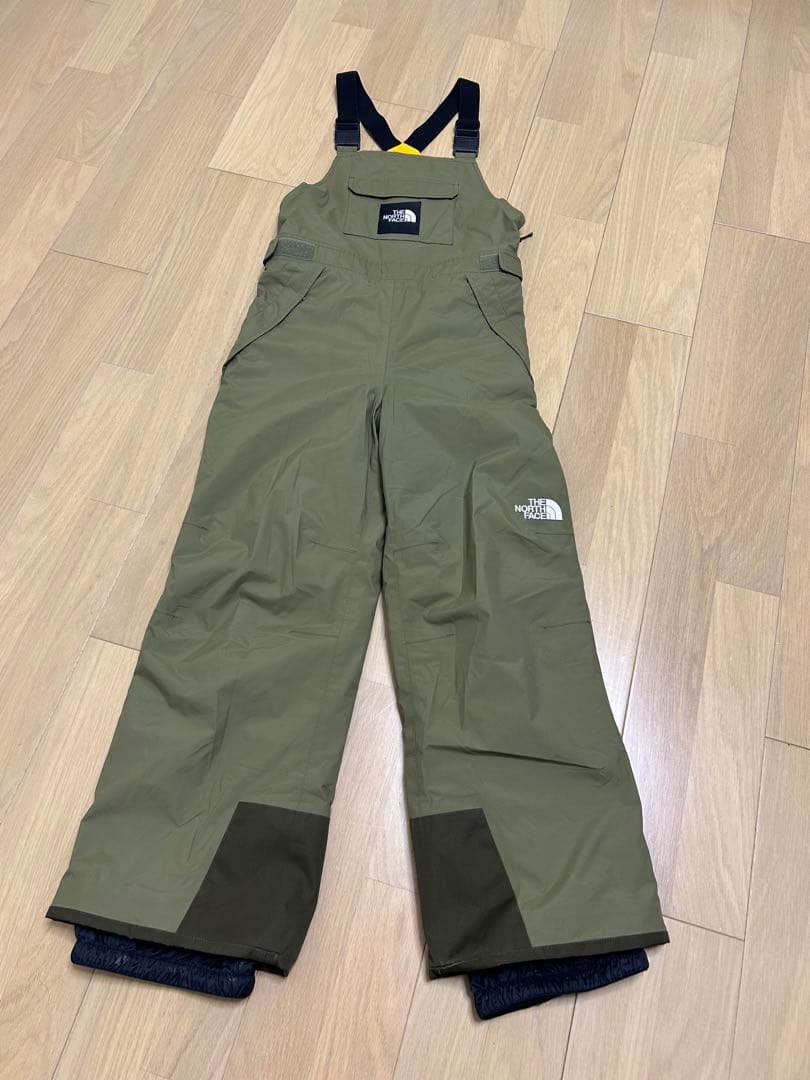 ノースフェイス　キッズ　スノーウェア　ビブパンツ　140cm