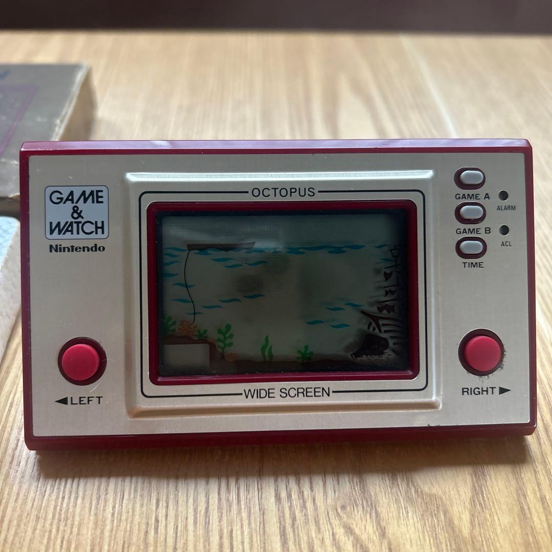 オクトパス　ゲームウォッチ【美品】