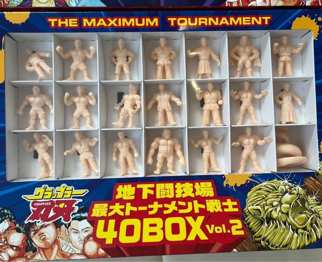 連載30周年記念地上最強刃牙展ッ！in東京ドームシティ刃牙消しセット