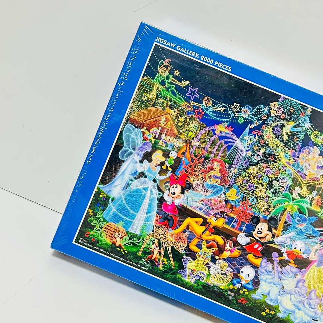 【希少廃盤】Disney 光るジグソー マジカルイルミネーション 2000ピース
