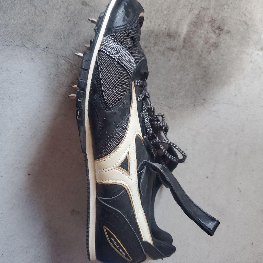 Mizuno スパイクシューズ 黒/白