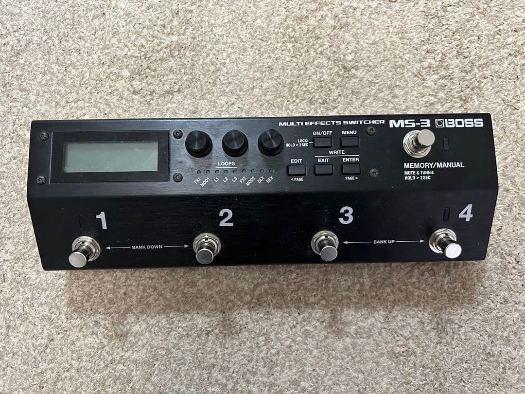 ms-3 boss 箱・アダプター付属