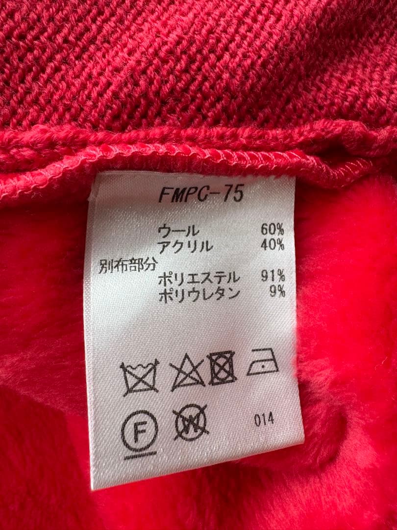Picone レディース ベスト レッド サイズI 39000円プラス➕税