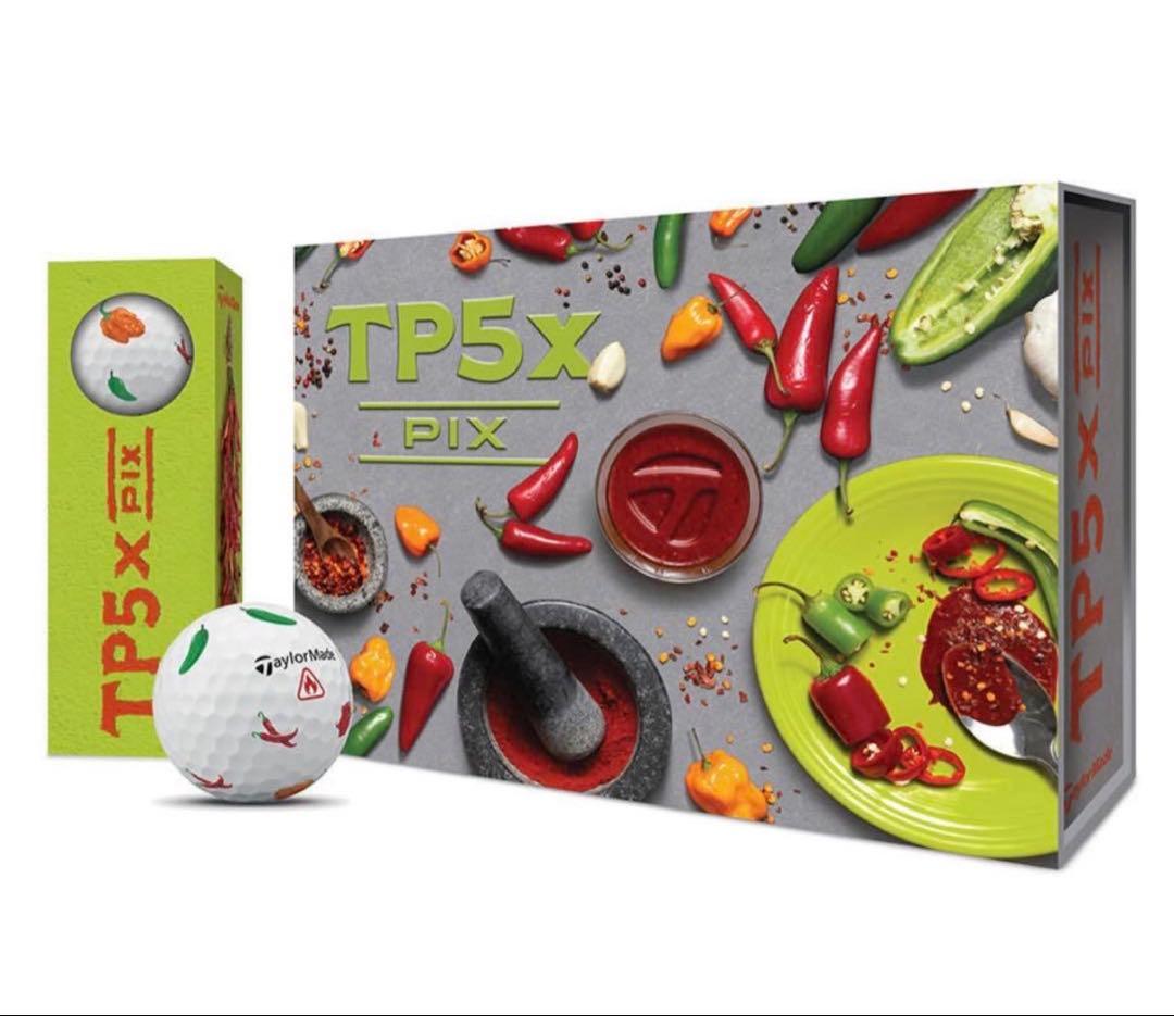 ★限定・新品★テーラーメイドTP5x Pix Peppers 1ダース