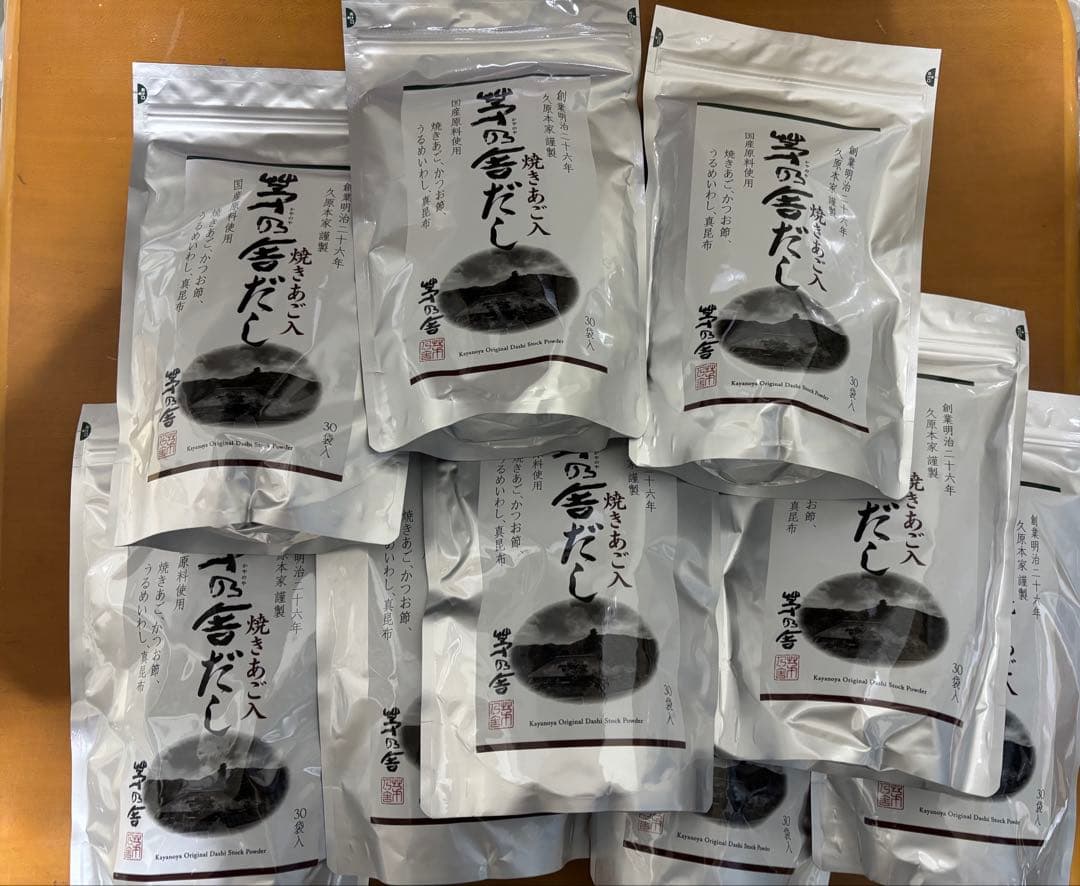 久原本家 茅乃舎だし 8g×30袋入 9袋