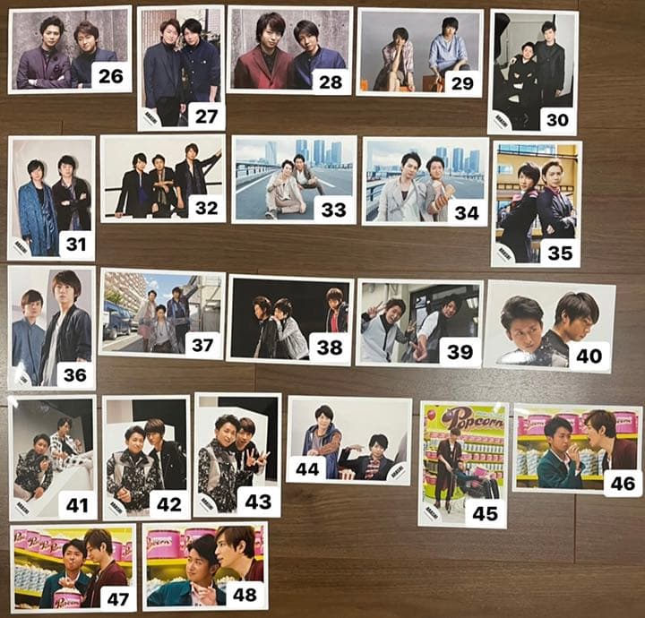 嵐 公式写真 混合 松本潤 櫻井翔 大野智 二宮和也 相葉雅紀