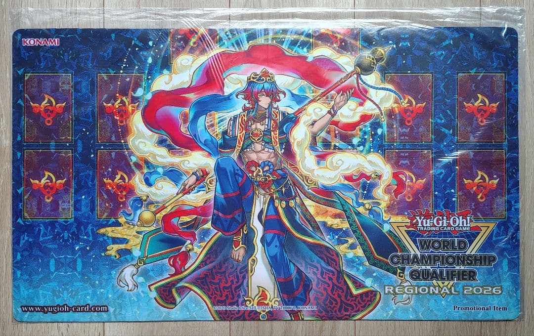 遊戯王 公式 プレイマット 絢嵐たるスエン WCQ 2026 未開封 EU版