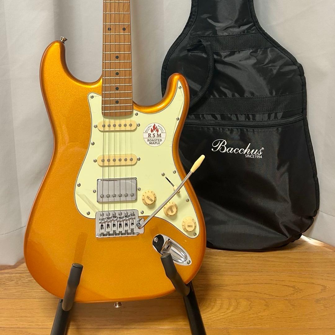 Bacchus バッカス BST-2-RSM ゴールド ギター