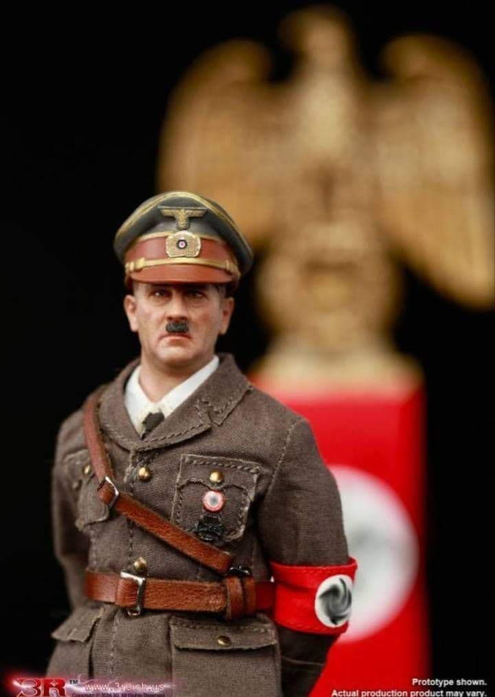 新品未使用　1/12　ヒトラー　アクションフィギュア　DID 3R