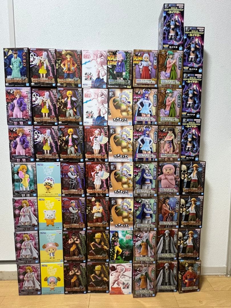 未開封 ワンピースフィギュア 57個 まとめ売り DXF ONE PIECE