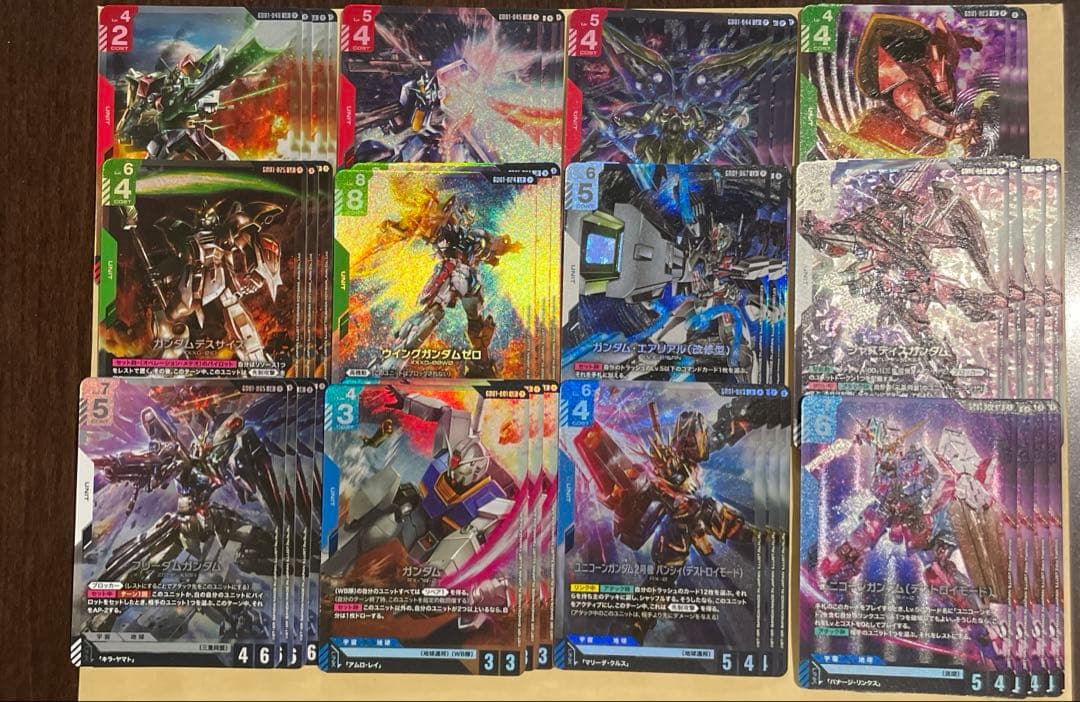 ガンダム　Newtype Rising　LR以下　デッキパーツ