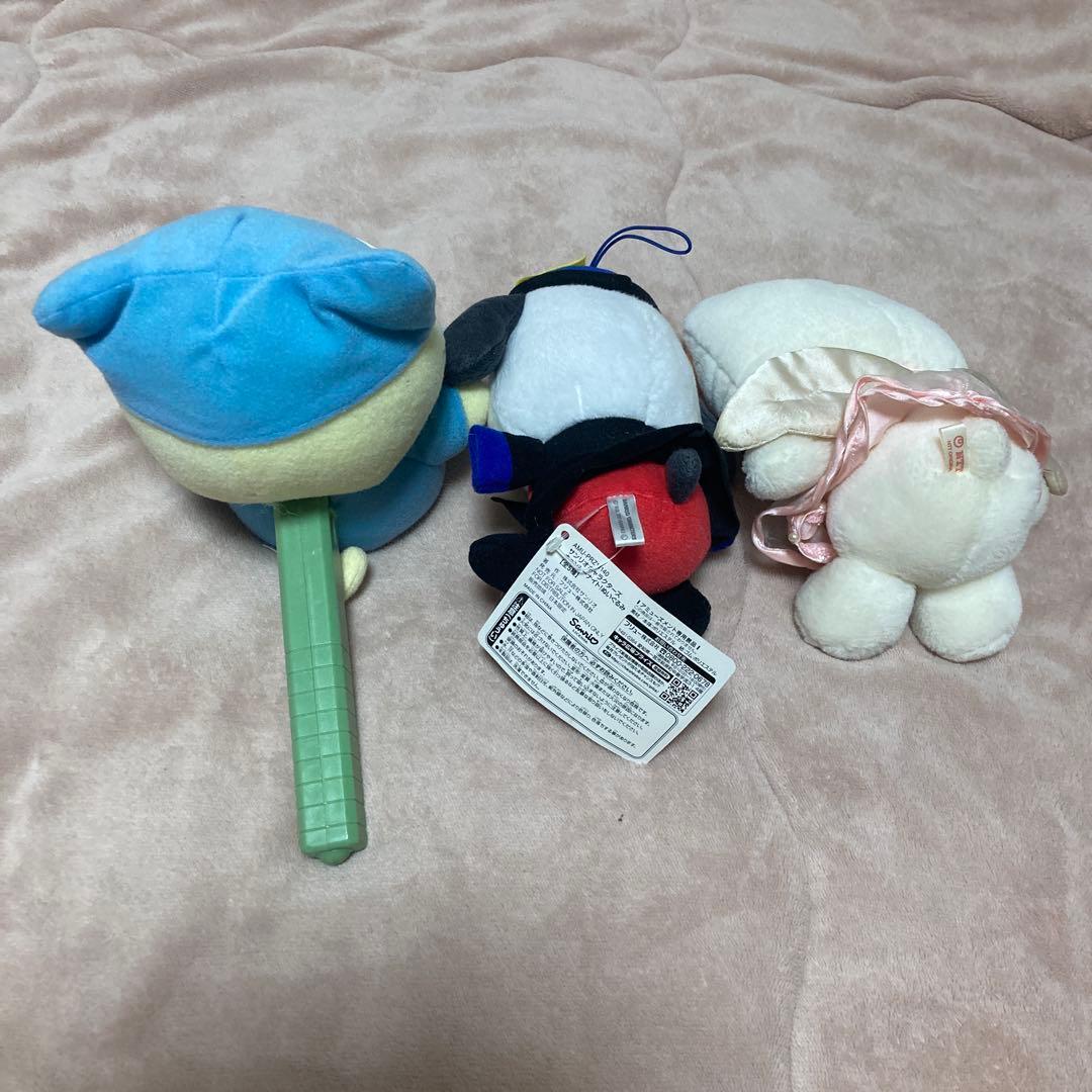 サンリオ　マスコット＆ぬいぐるみ　1976〜最近まで　34こ　中古　バラ売り不可