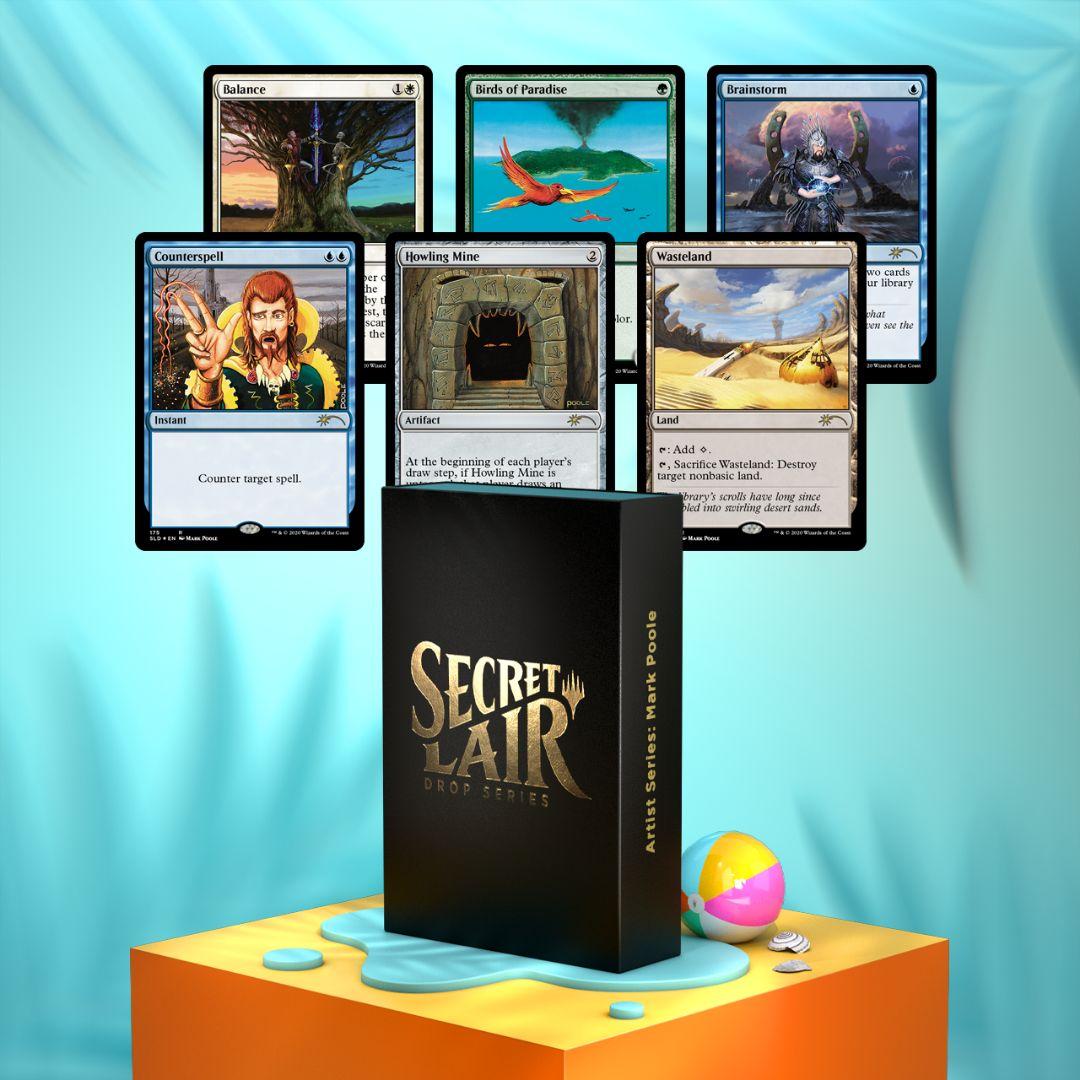 Secret Lair Mark Poole Foil パック未開封４個セット