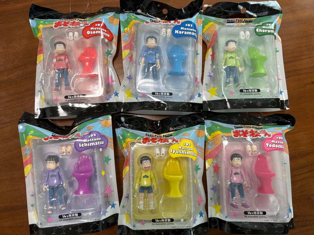 おそ松さん　フィギュア　プチポーズシリーズ　リーメント