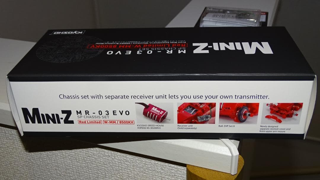MINI-Z MR-03EVO シャーシセット レッド