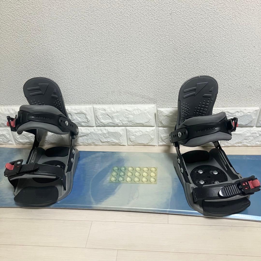 バック付/SALOMON サロモンスノーボードセット140cm/HEADバインM