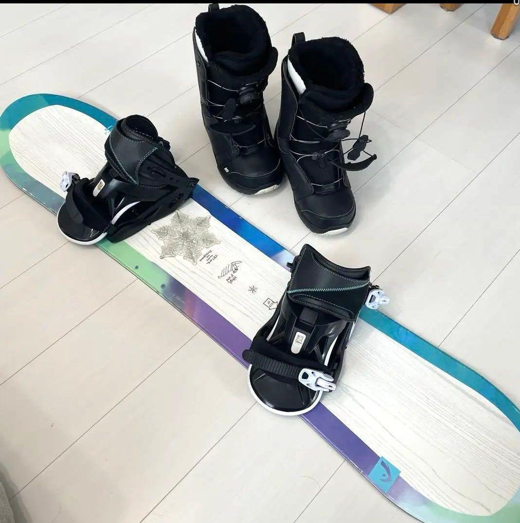 スノーボード3点セット　118cm ブーツ24cm
