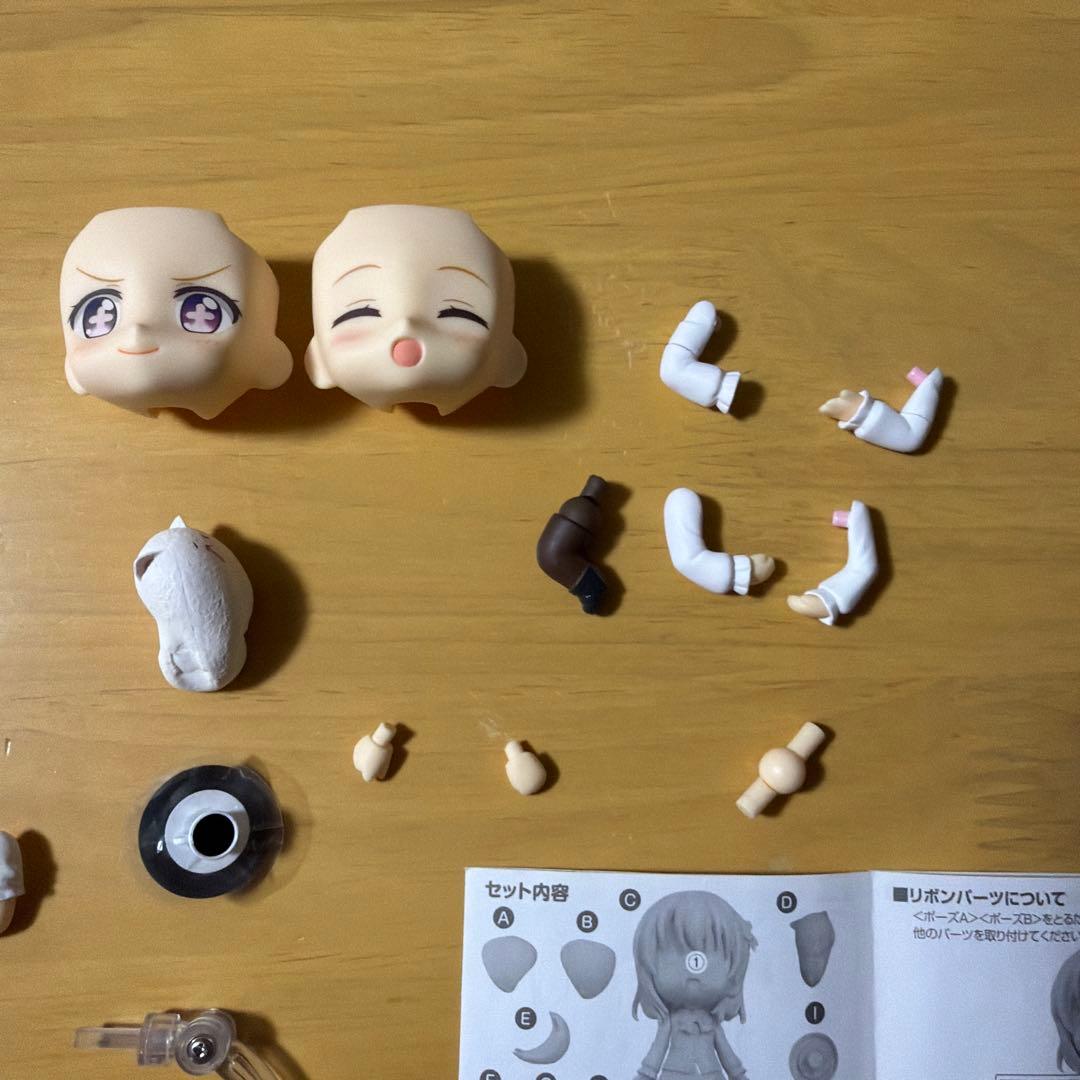 ねんどろいどココア 箱無し 犬尻尾接続パーツ欠品 キャラボイスCD付き