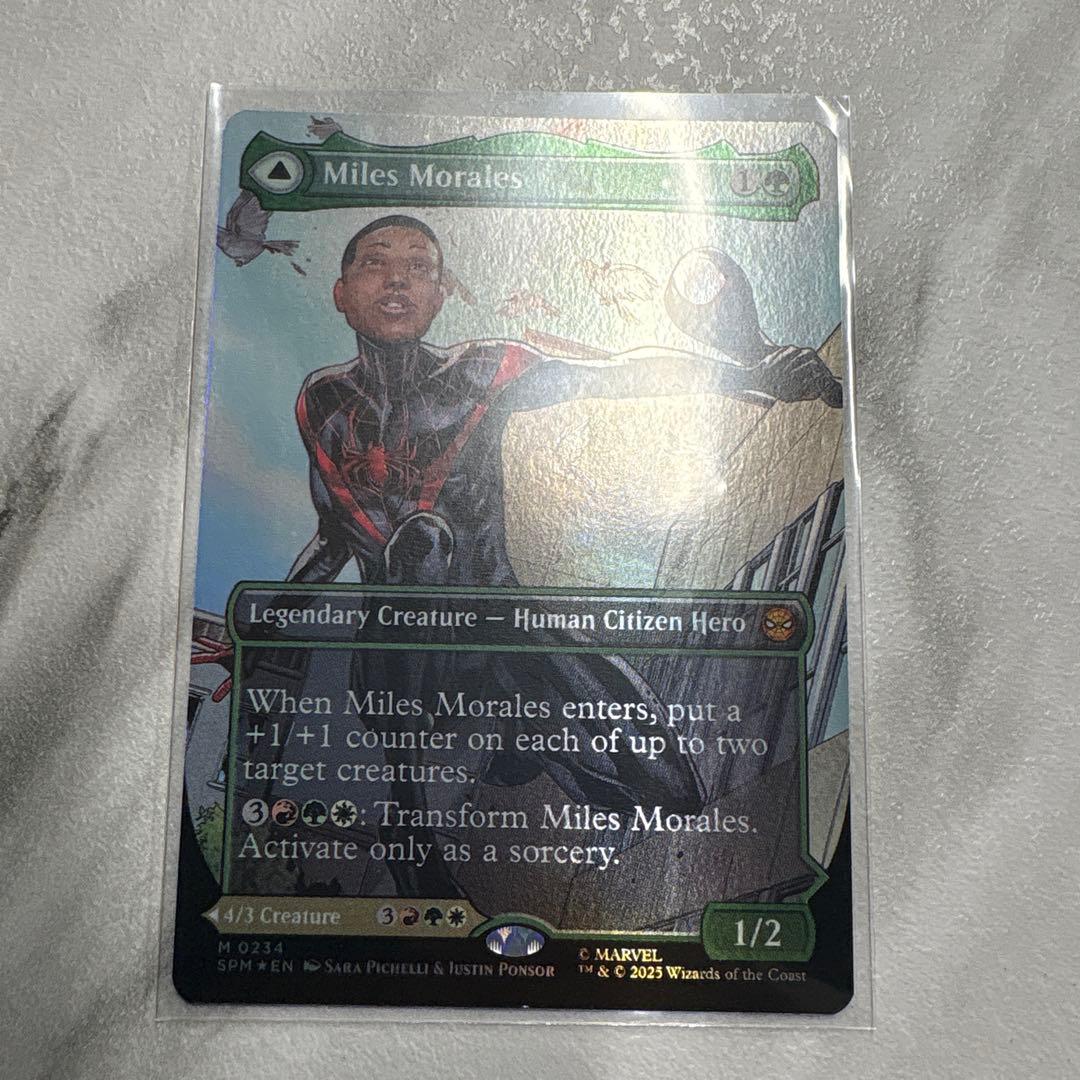 【foil】マイルズ・モラレス/アルティメット・スパイダーマン英語版 MTG