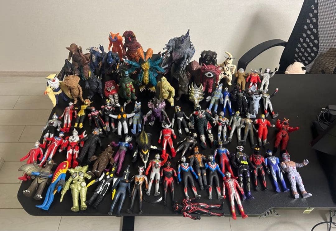ウルトラマンシリーズ 怪獣フィギュア 72体セット