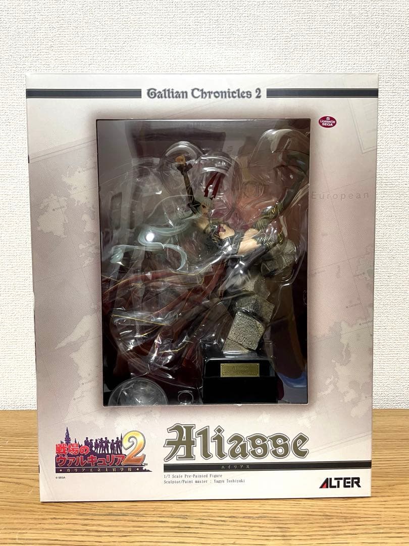 美品 ALTER 戦場のヴァルキュリア エイリアス 1/7 完成品 フィギュア