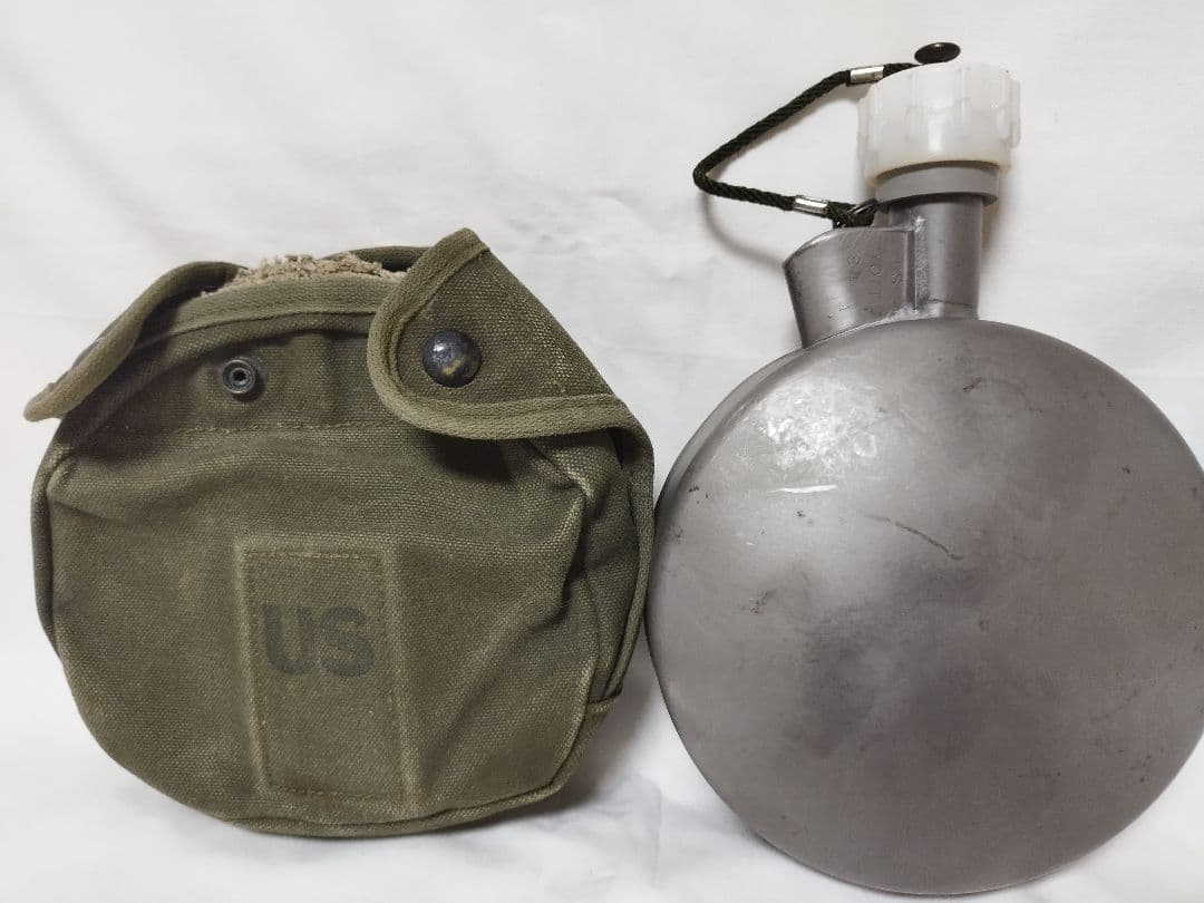 (5050)米軍実物　寒冷地用キャンティーン＆カバー　ユーズド　レア