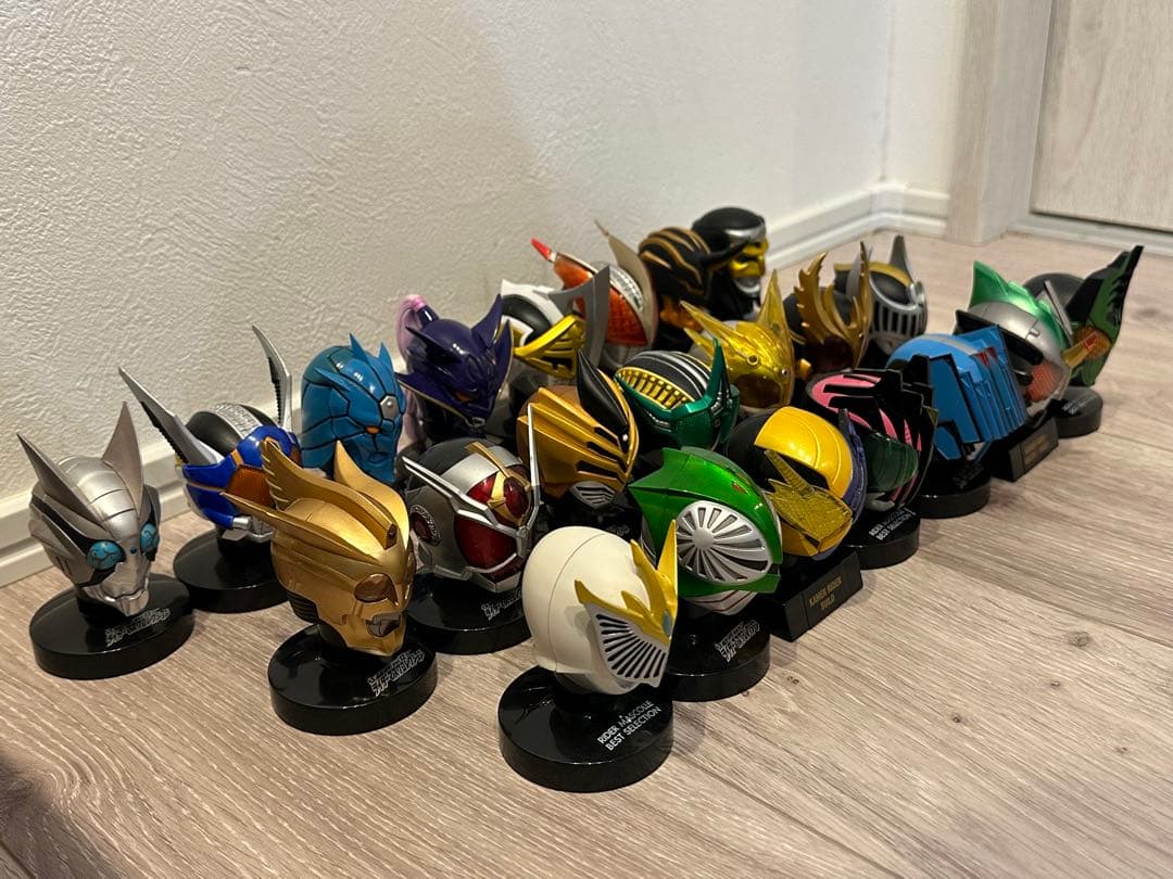 仮面ライダー マスクコレクション22体セット