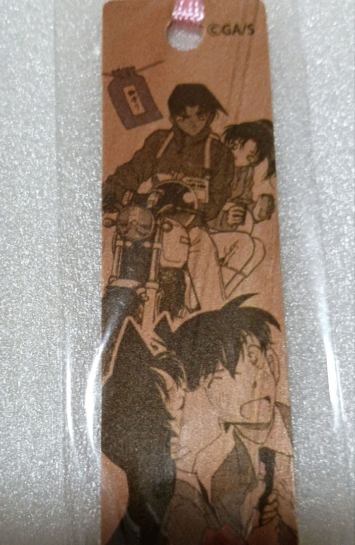 希少品 名探偵コナン 七夕短冊風木製しおり 青山剛昌ふるさと館