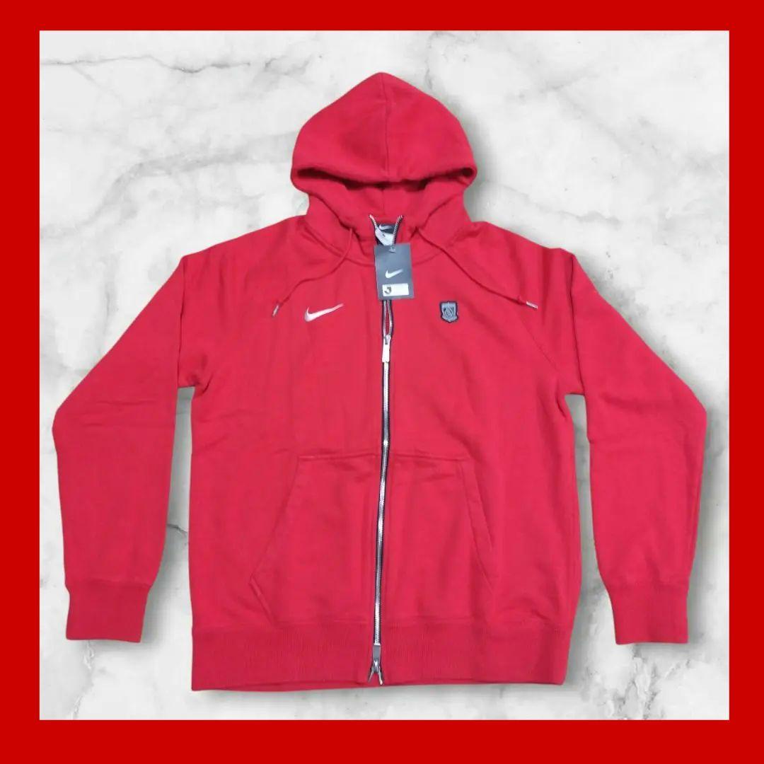 新品未使用　NIKE 浦和レッズエンブレム　パーカー L B品