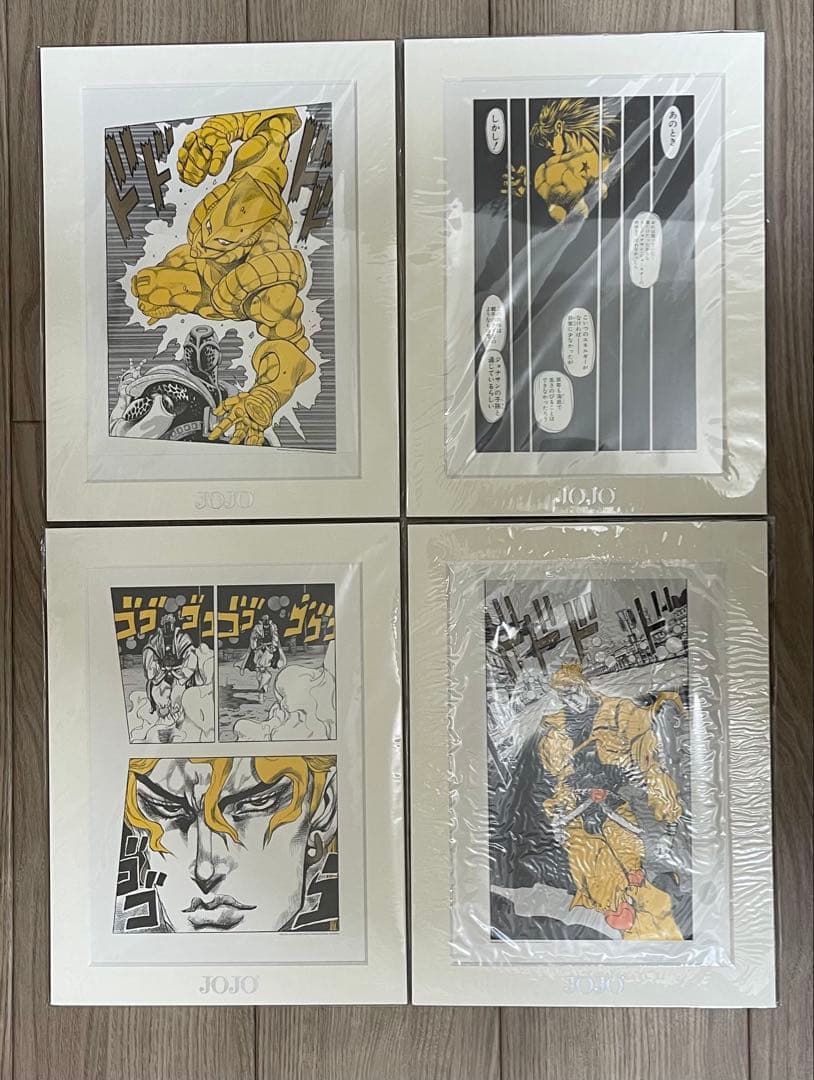 ジョジョ 冒険の波紋 荒木飛呂彦原画展 DIO フレームアート セット