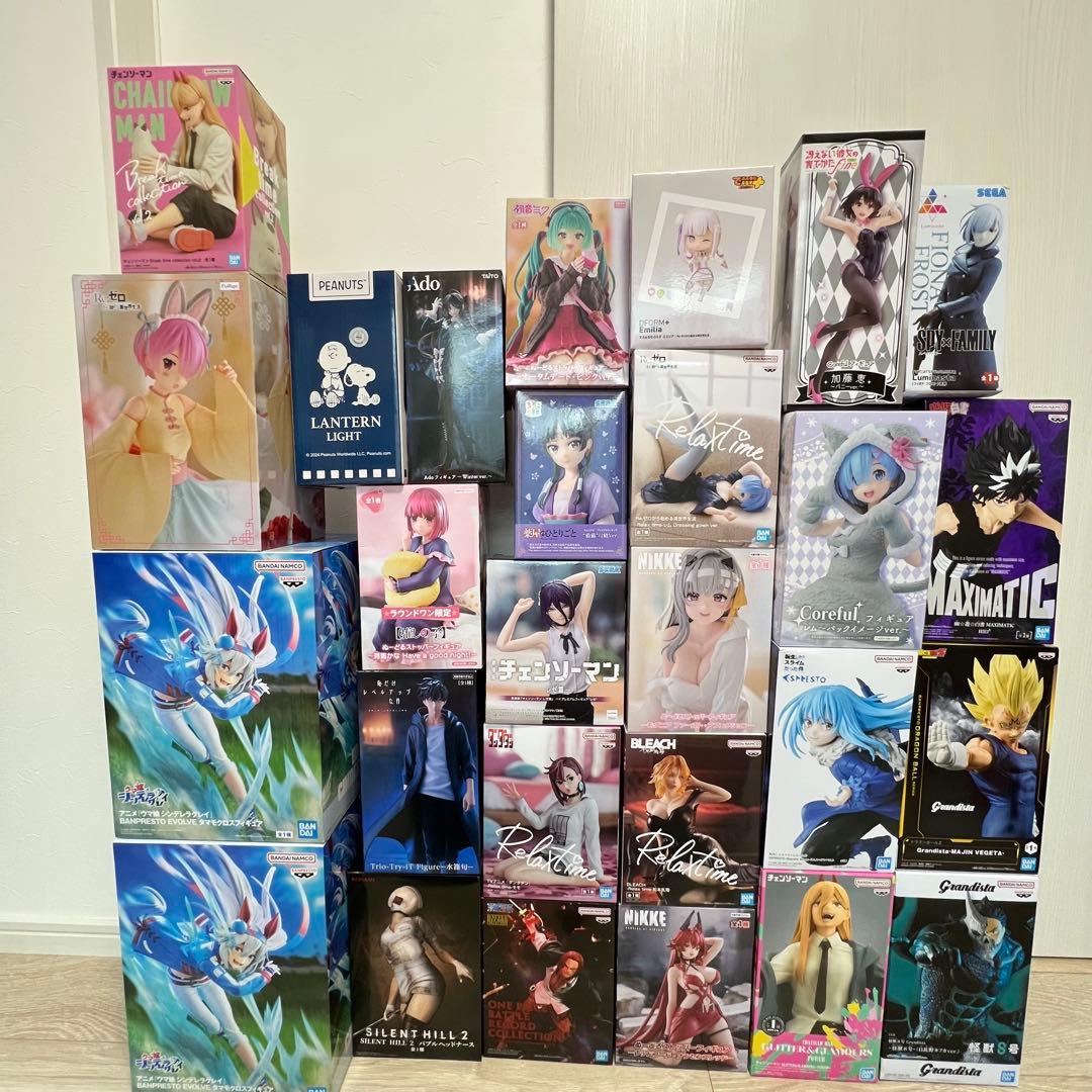 人気フィギュア27個まとめ売り（ドラゴンボール、Ado、レゼ、美少女など）③