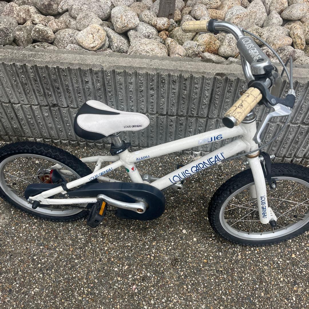 LOUIS GARNEAU 14インチ　子供用自転車 ホワイト