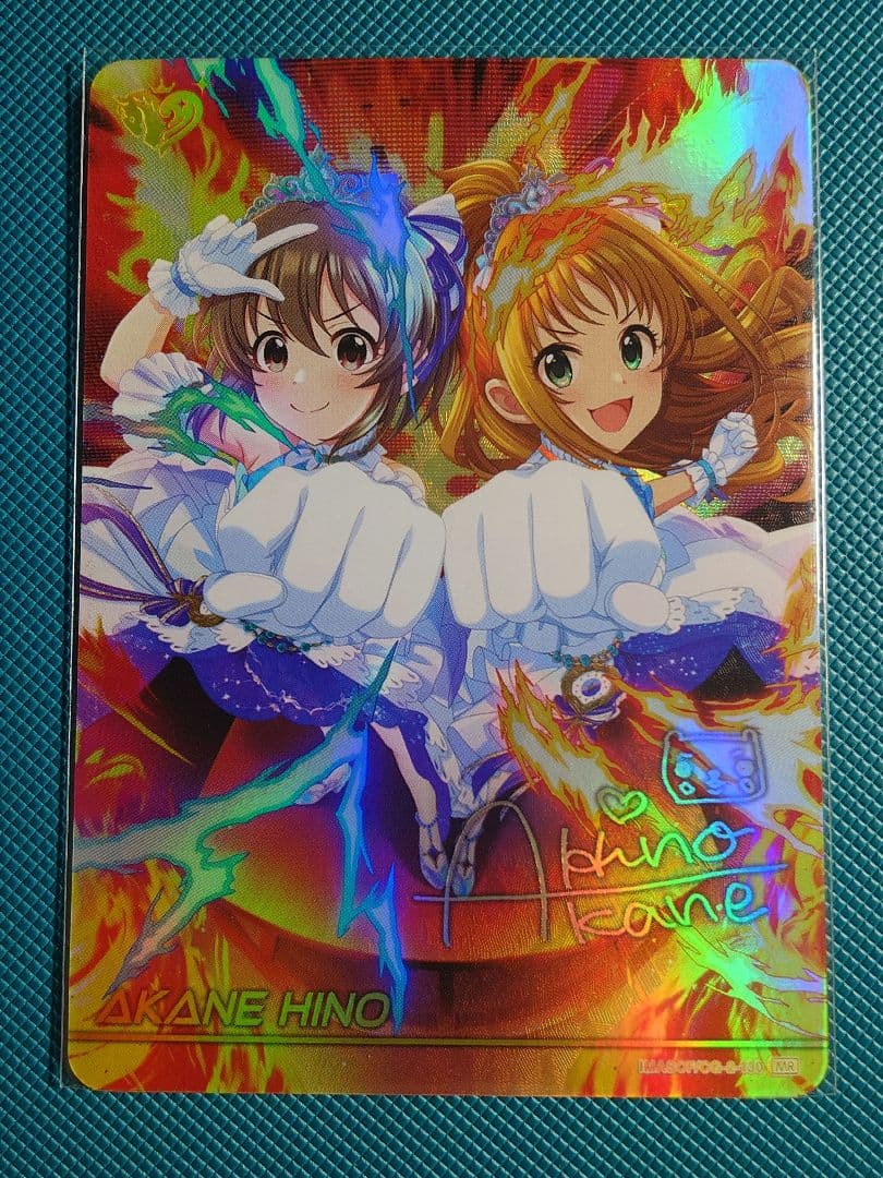 日野茜　堀裕子　カードフォリオ　MR